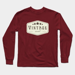 Vintage Soul Long Sleeve T-Shirt